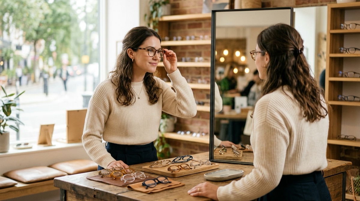 Choosing eyeglass frames that flatter your face shape