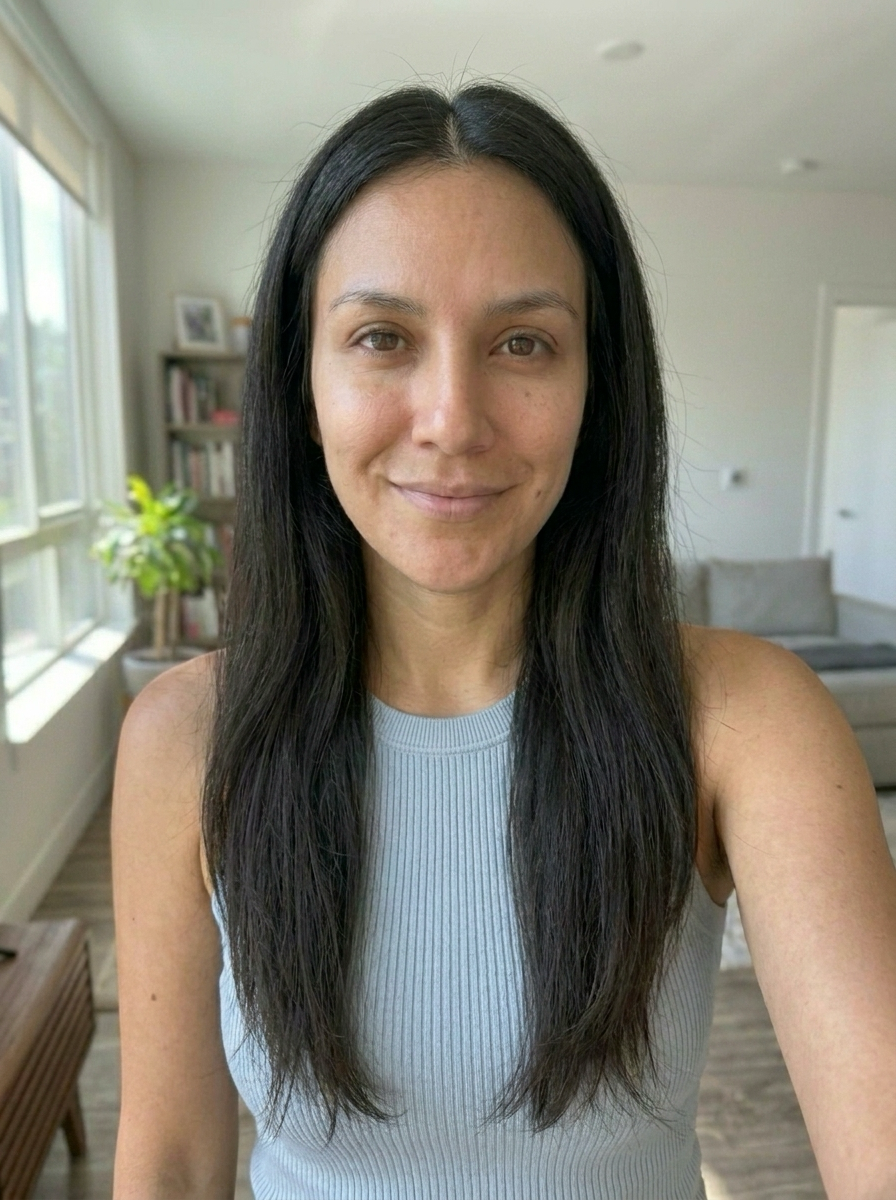 Natural before look