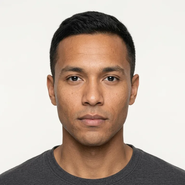 Example portrait: diamond face shape