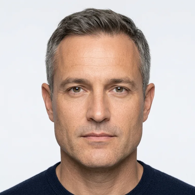 Example portrait: triangle face shape